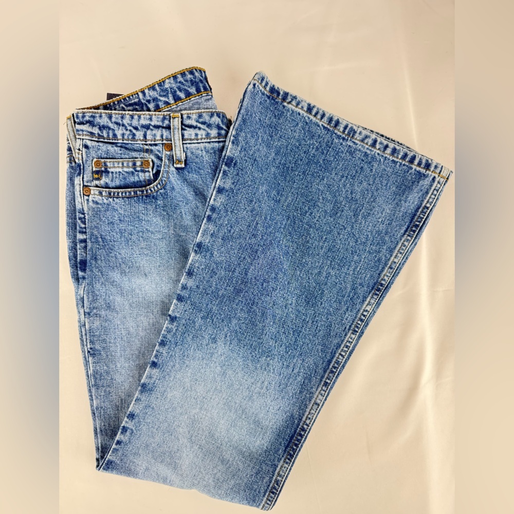 NWT Vintage 90’s LEI Women's Bootcut 100% Cotton Denim Jeans - Picture 10 of 10